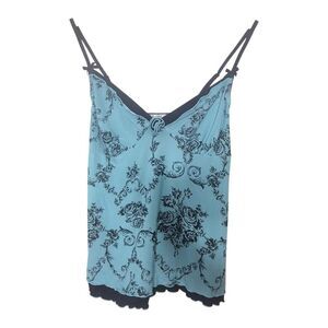 Linea-donatella Women's Black and Blue Vest